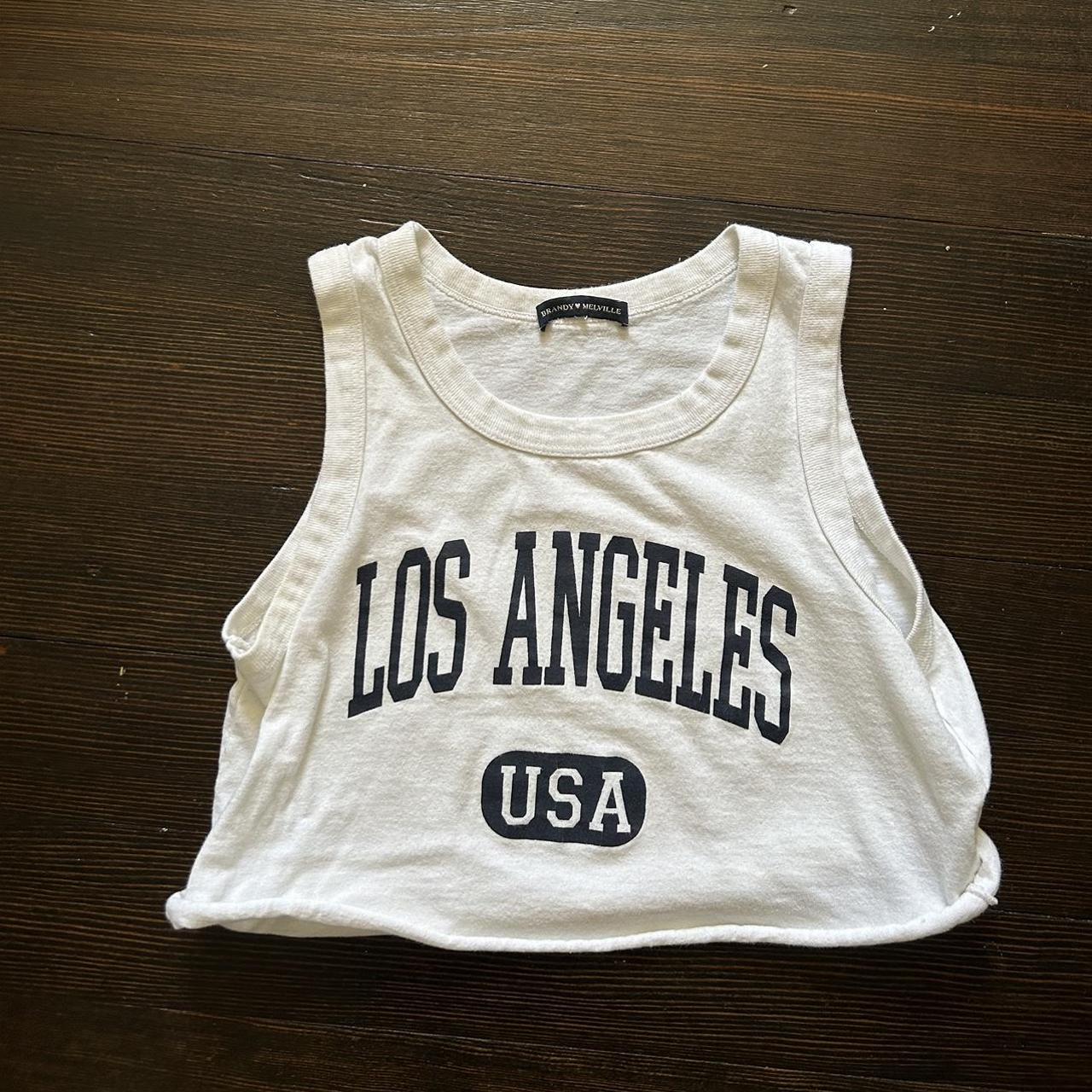 brandy melville cropped tank top size xs/s Depop