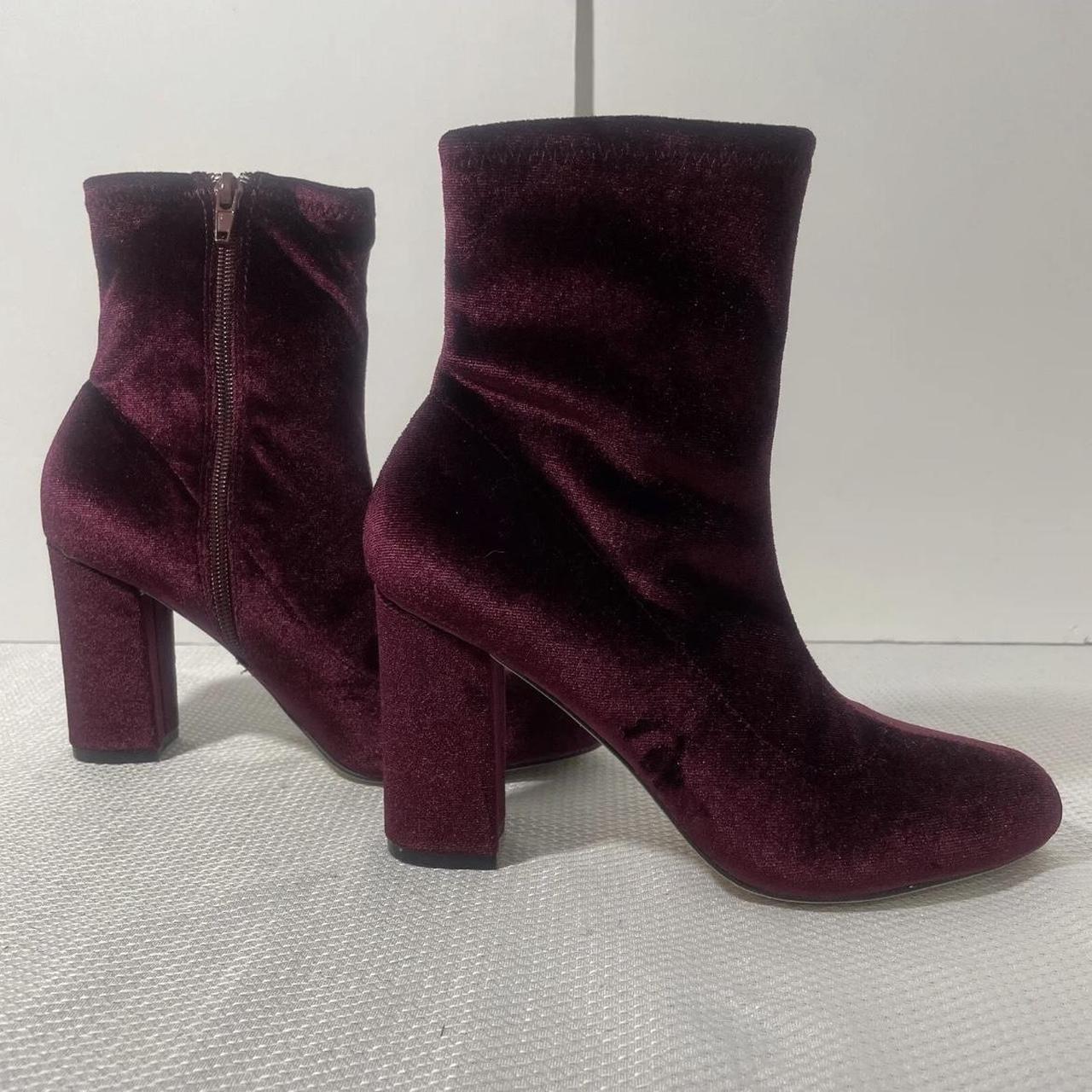 madden girl burgundy boots