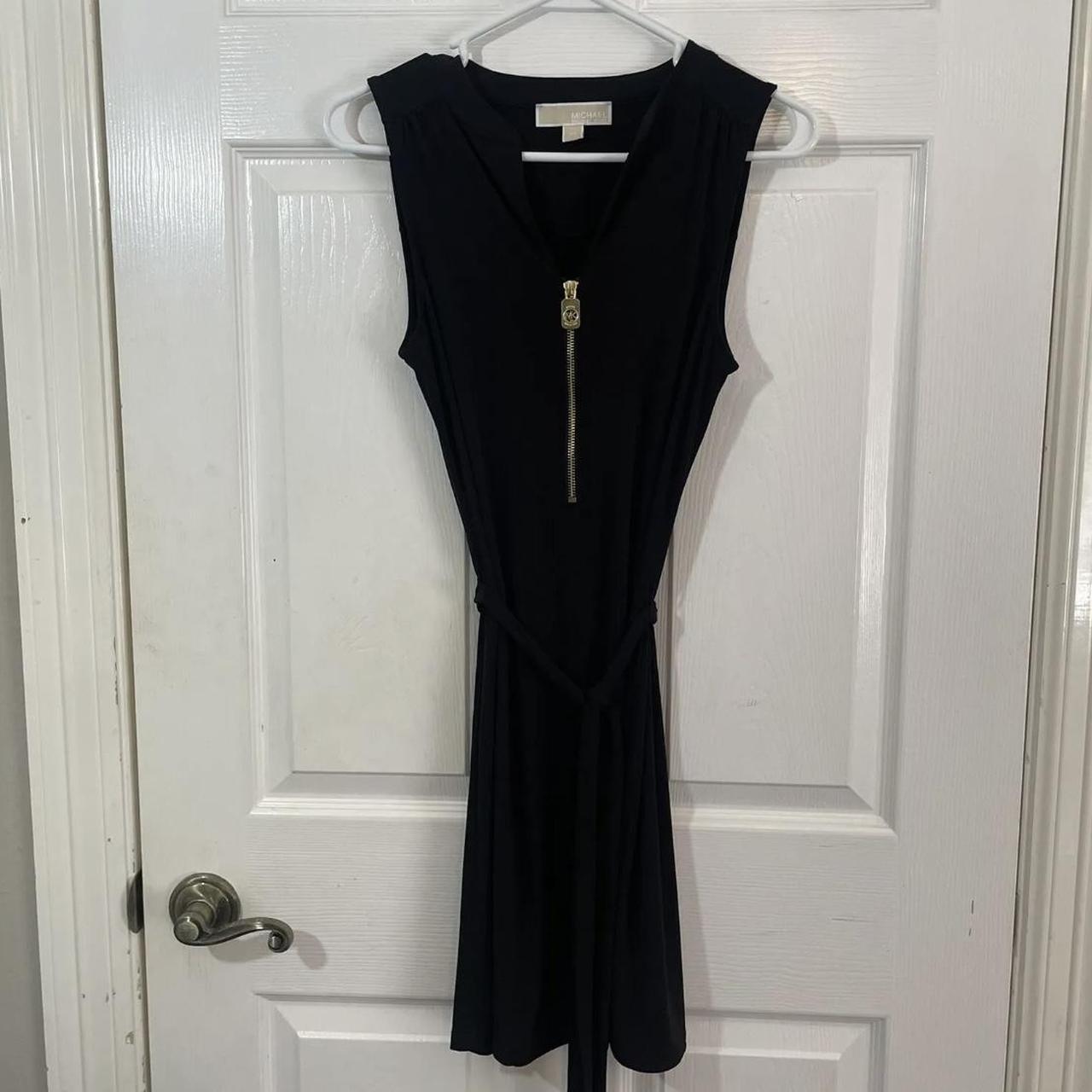 Michael kors black on sale sleeveless dress