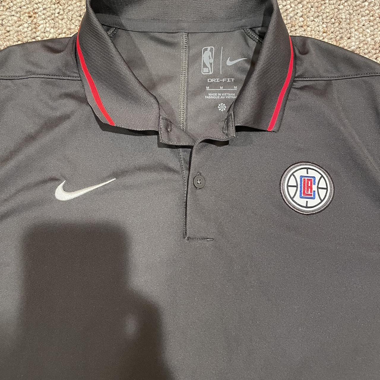 Nike Dri-Fit LA Clippers NBA Blue Team Pullover - Depop