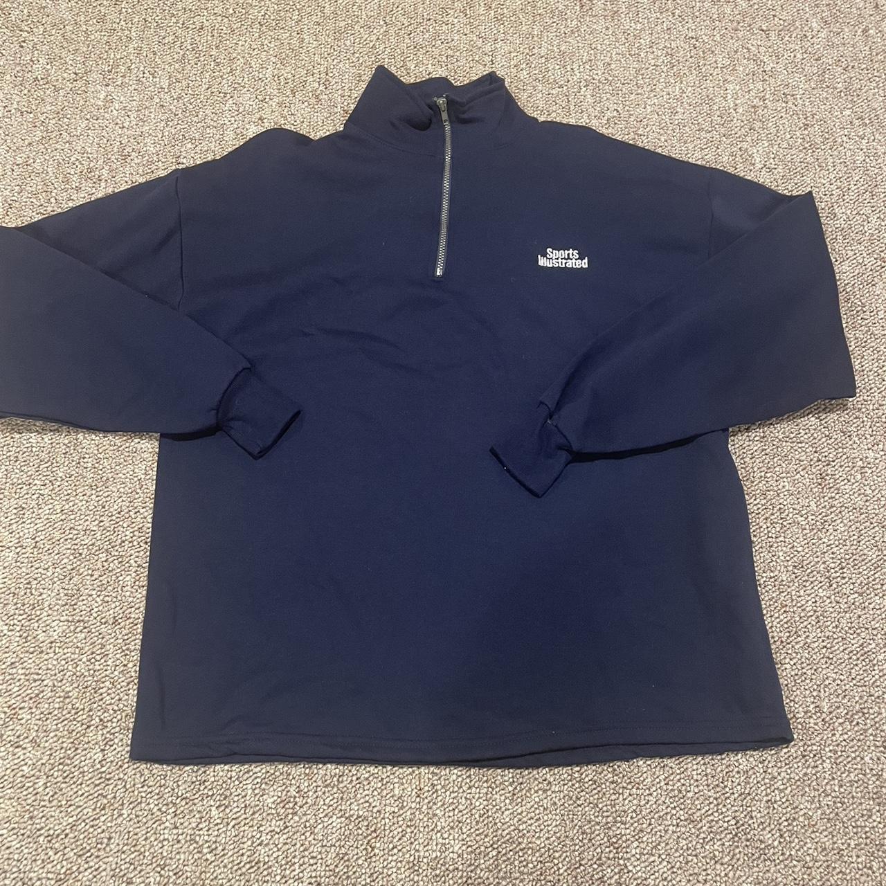 Sports Illustrated Quarter Zip Size XL - Depop