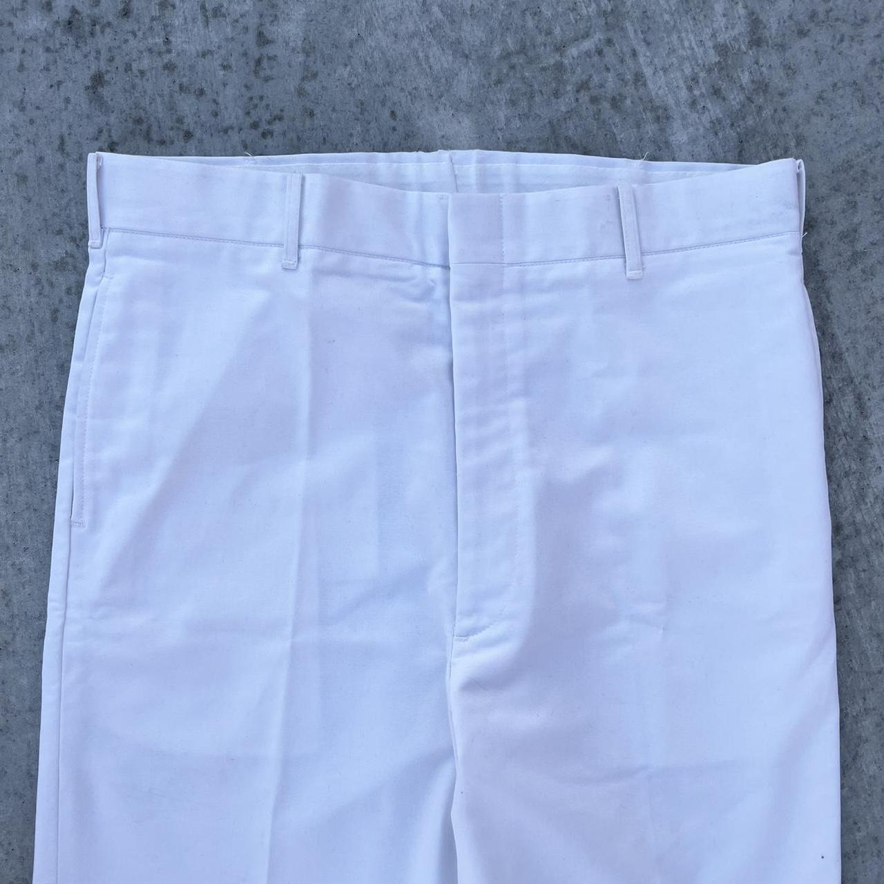 Men's White Trousers | Depop