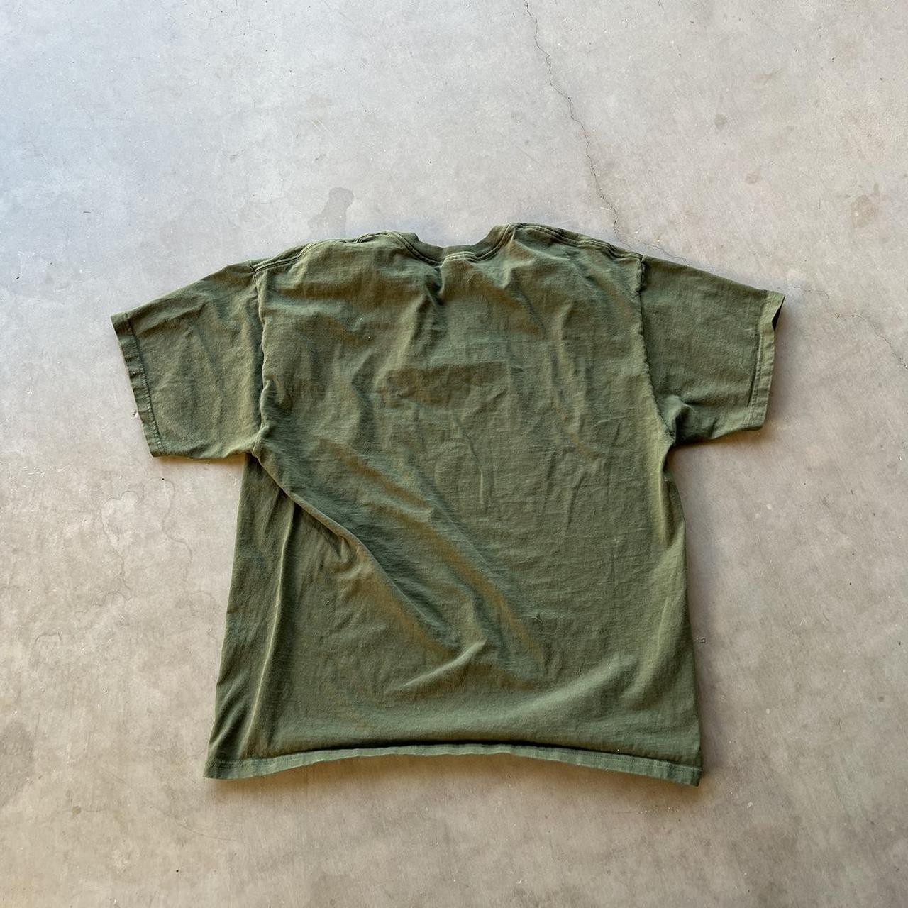 Fruit of the Loom Men's Green T-shirt (3)