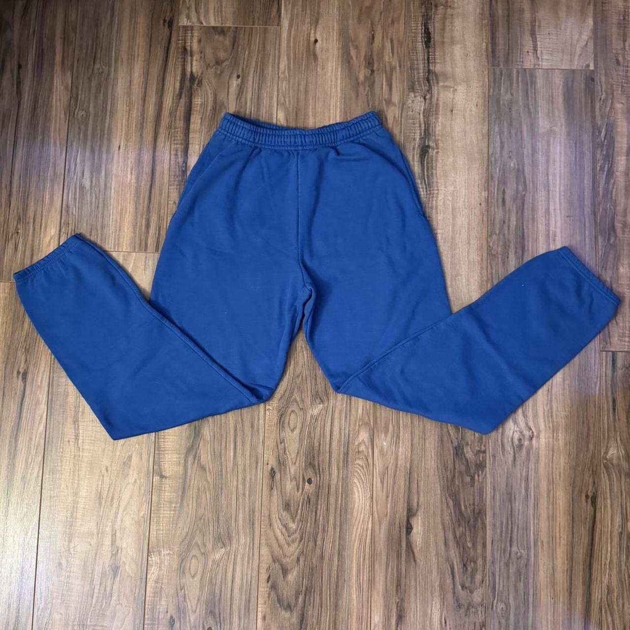 Blue Sweatpants Perfect condition Only worn a Depop