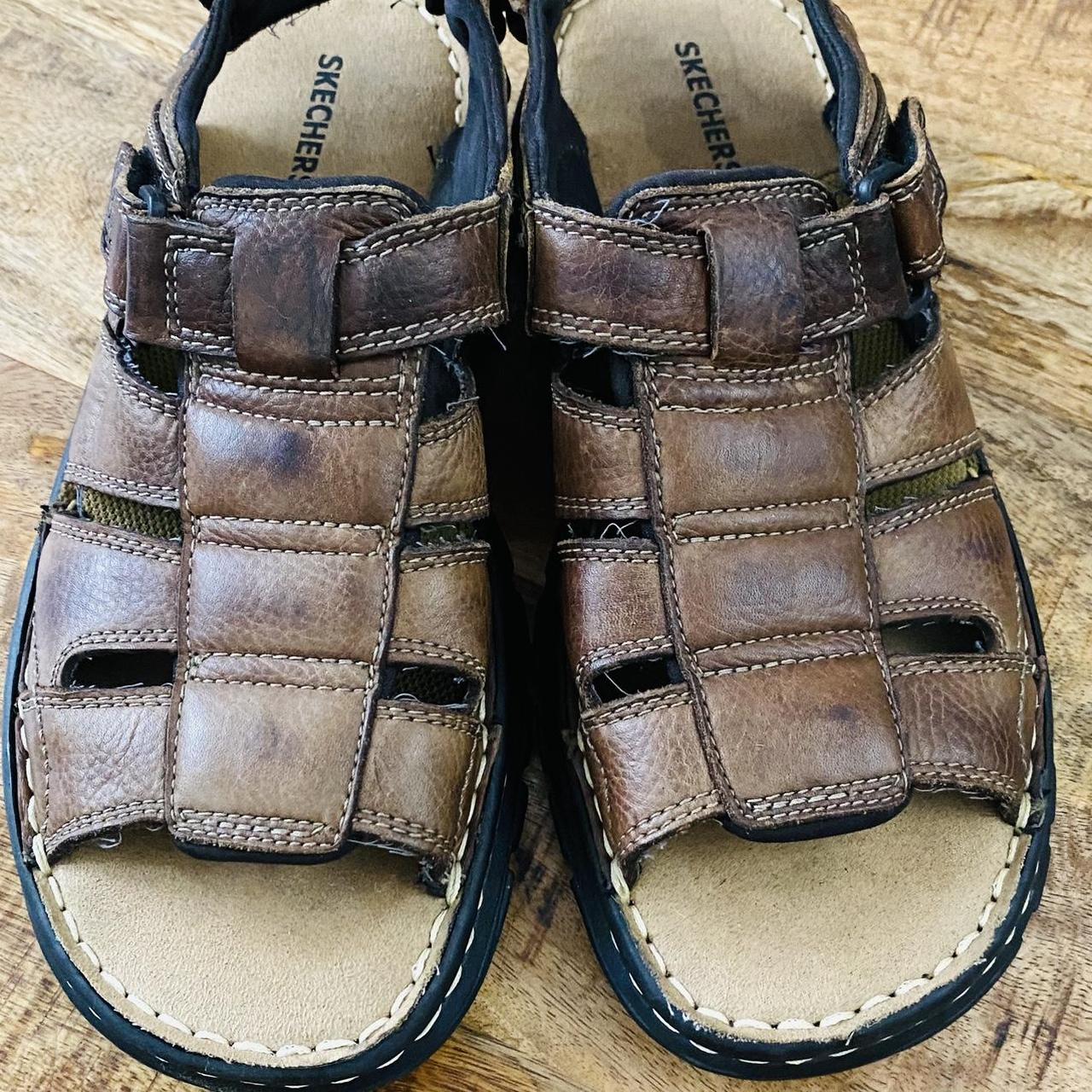 Skechers Slingback Fisherman Sandals Mens size 9