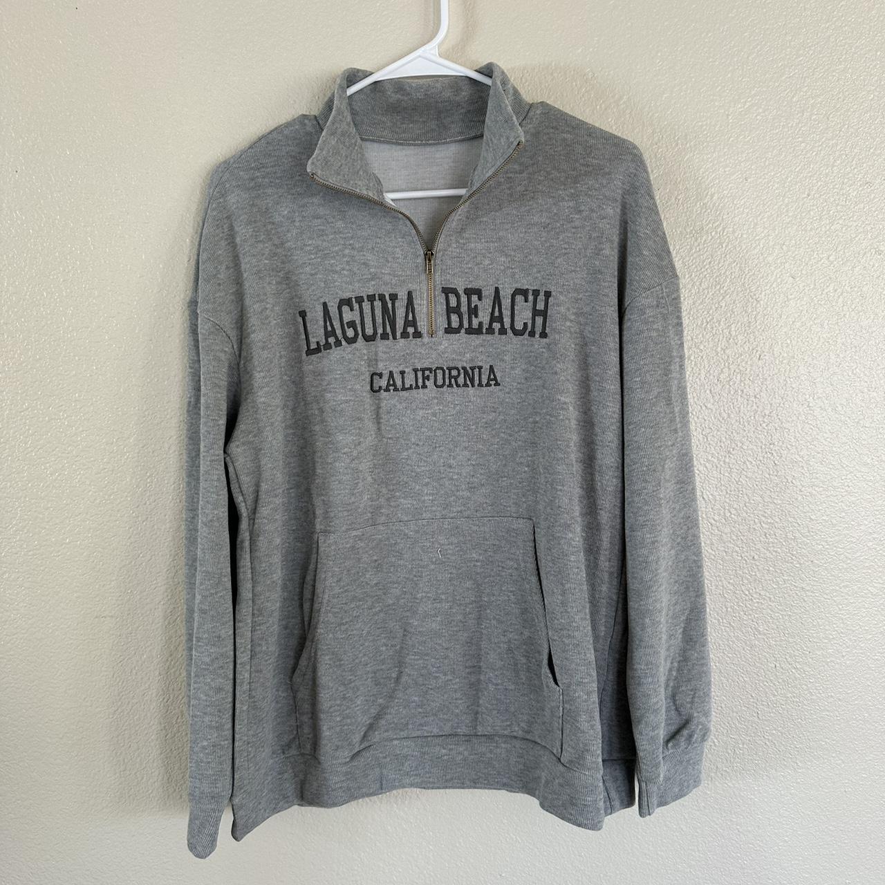 Laguna beach half zip Depop