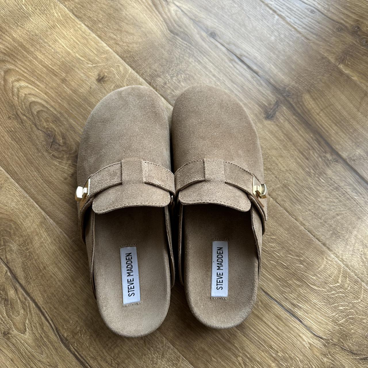 steve madden fur slippers