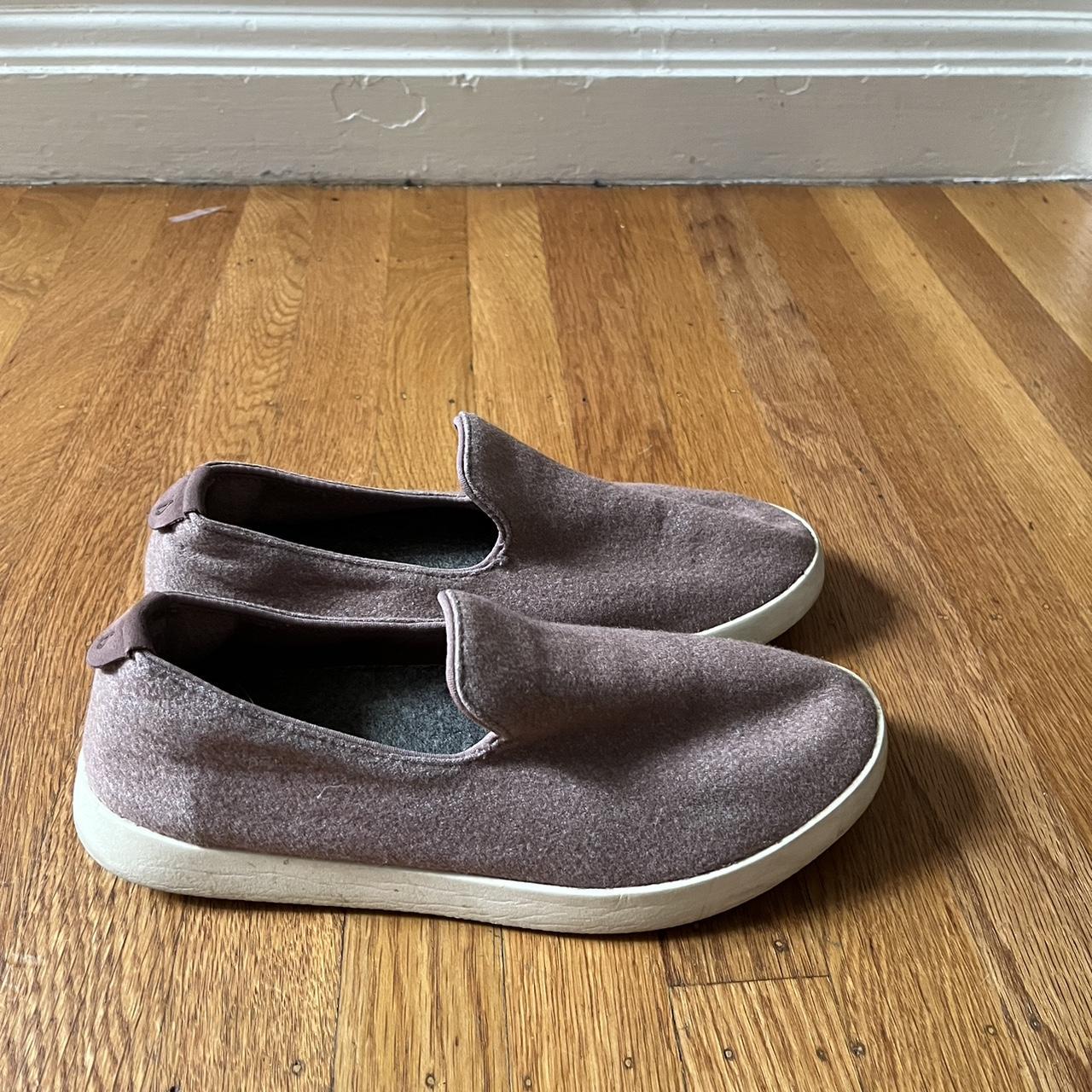 Pink Allbirds Slip Ons - Size W8 - Depop