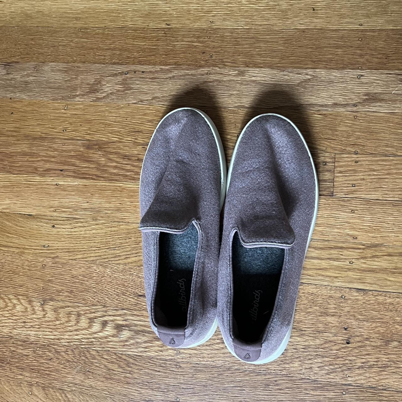 Pink Allbirds Slip Ons - Size W8 - Depop