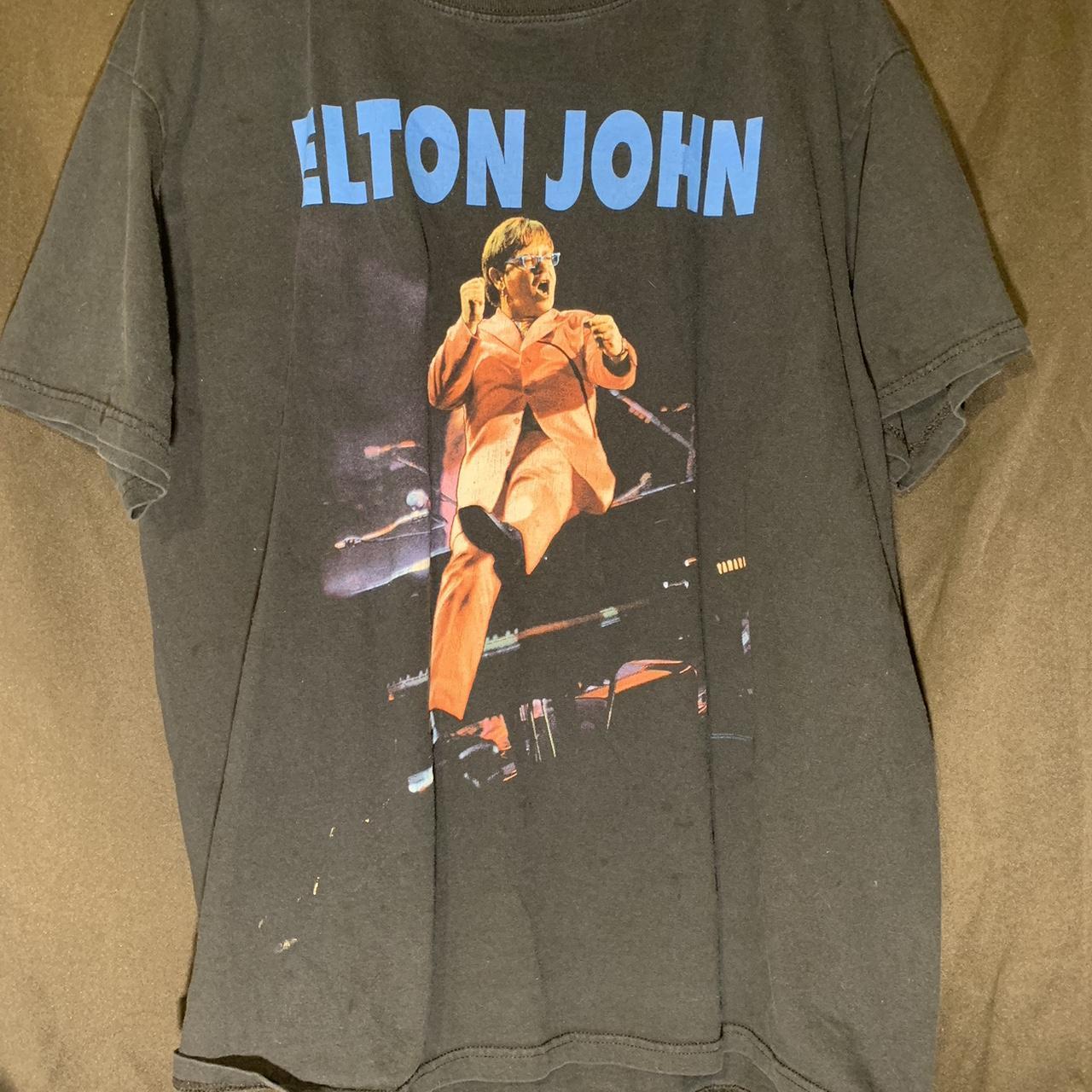 1997 Vintage Elton John Tour Shirt - Depop