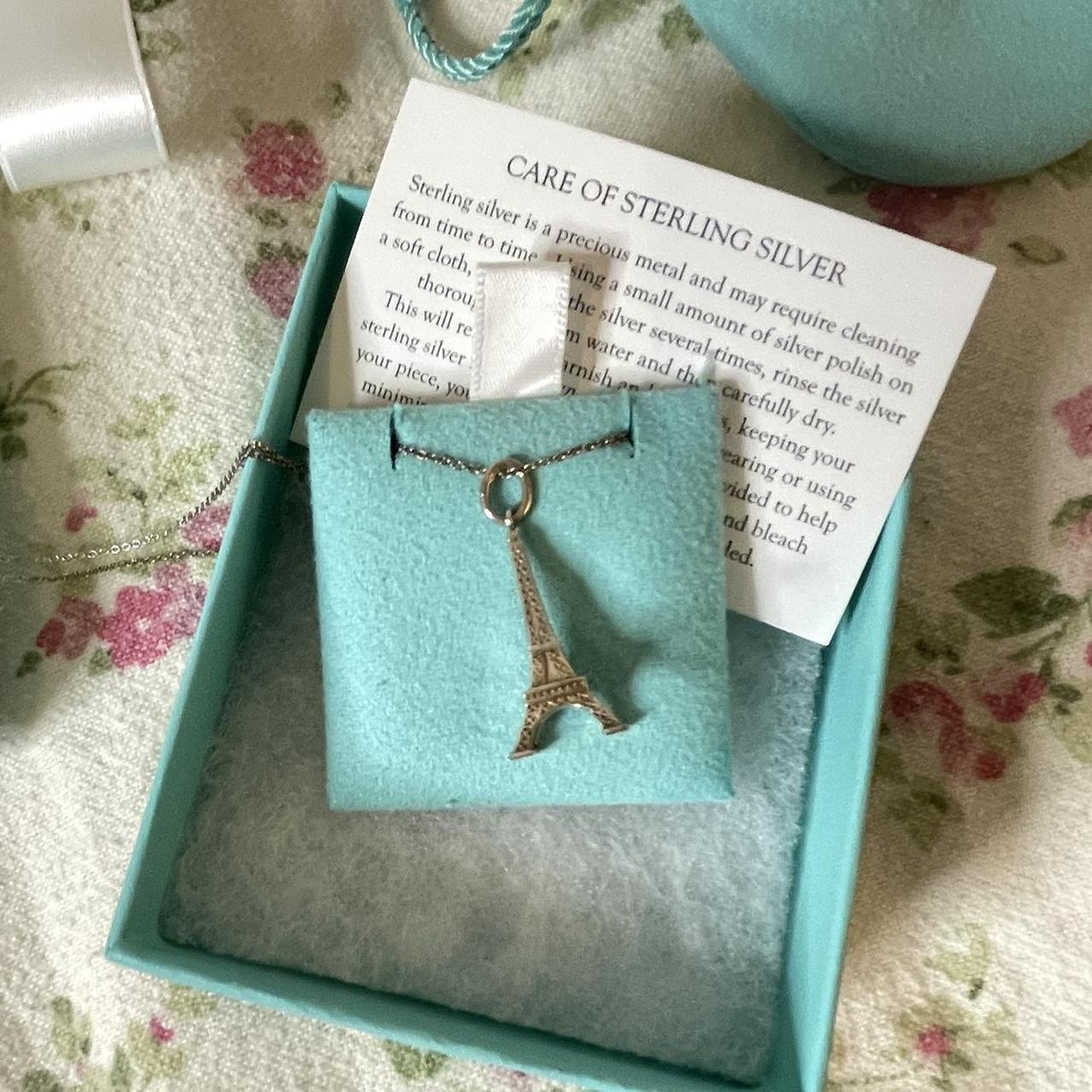 Eiffel tower hot sale tiffany charm