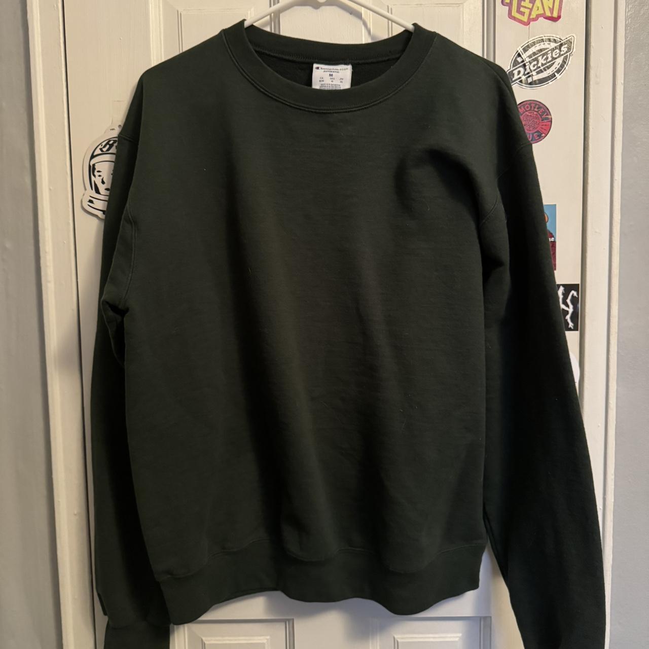 Green champion crewneck champion crewneck green