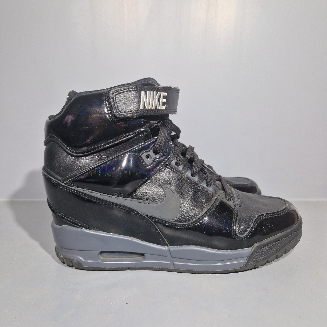 Nike air revolution wedge sneakers basketball best sale