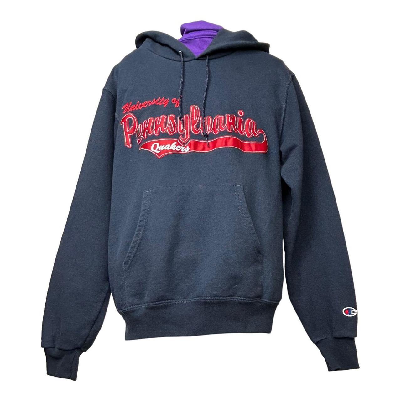 Champion sweater 2025 navy blue pink