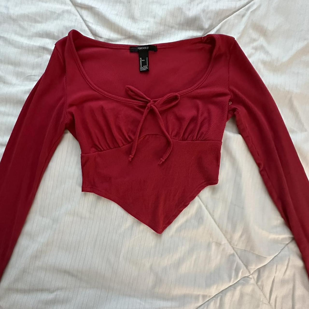 Red top cheap forever 21