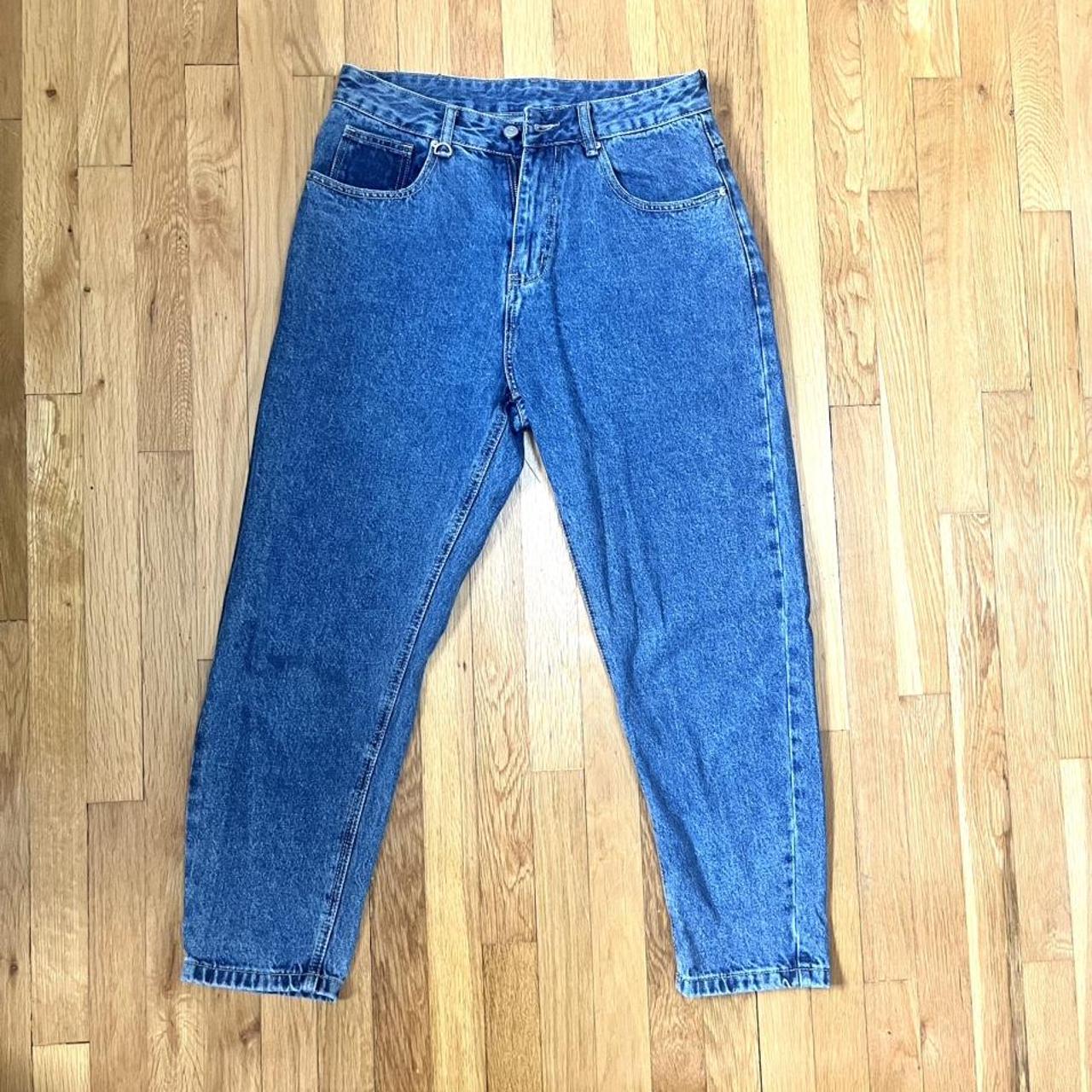 SHEIN Men's Blue and Navy Jeans | Depop