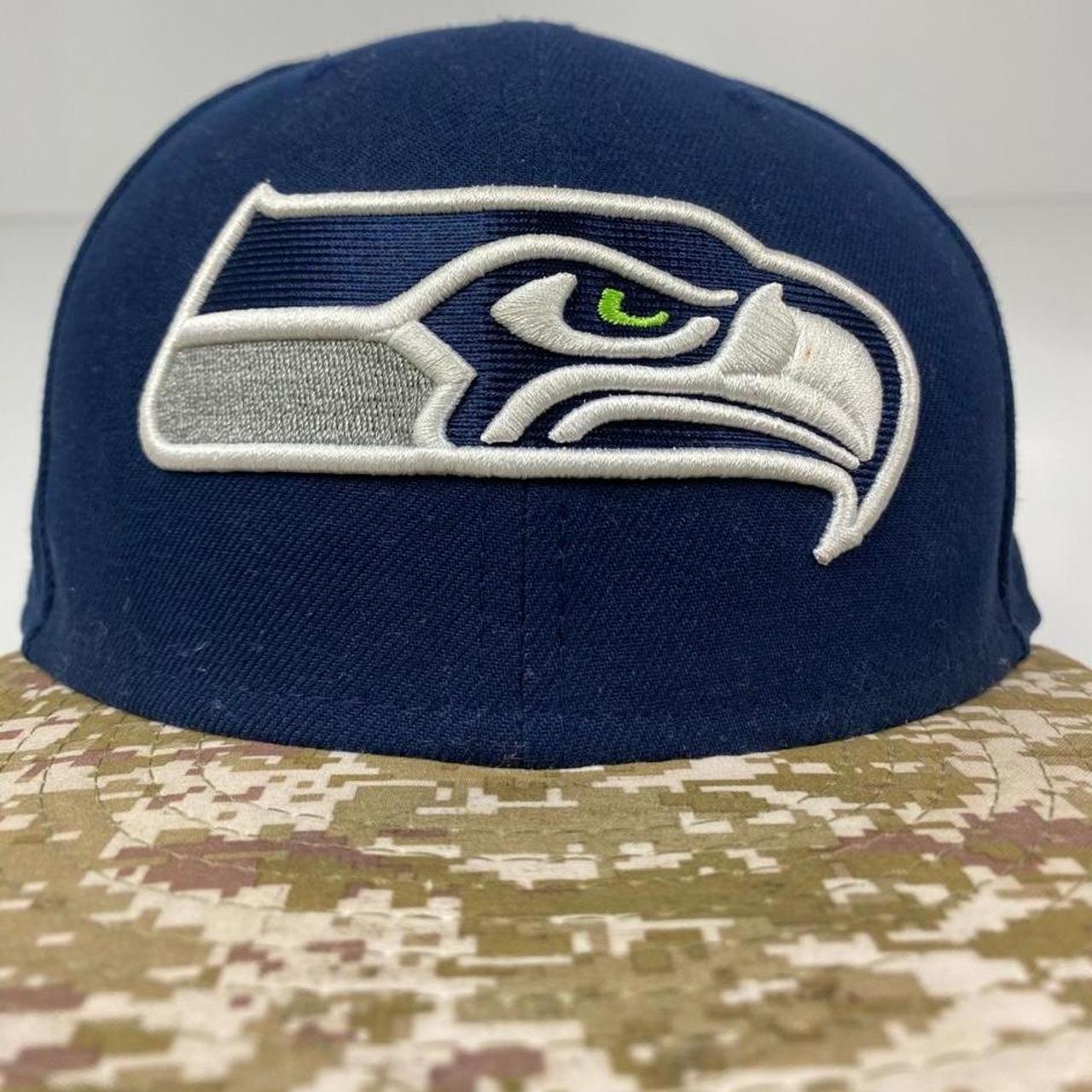 Seattle Seahawks New Era Vintage Hat Like New/Good - Depop