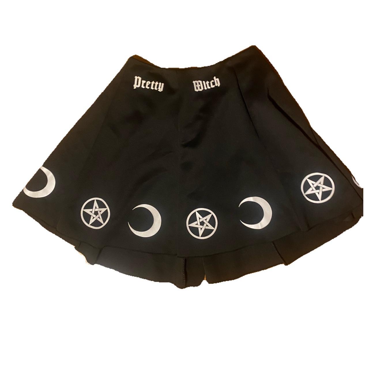 Pretty witch skirt size women’s Medium 🐺♟️🖊️🐈‍⬛ #goth... - Depop