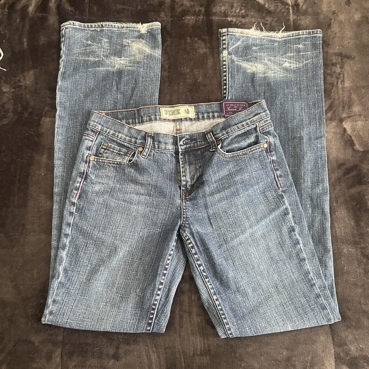 Jeans Red Apple Bottom Shoes Vintage Embroidered Silver Jeans