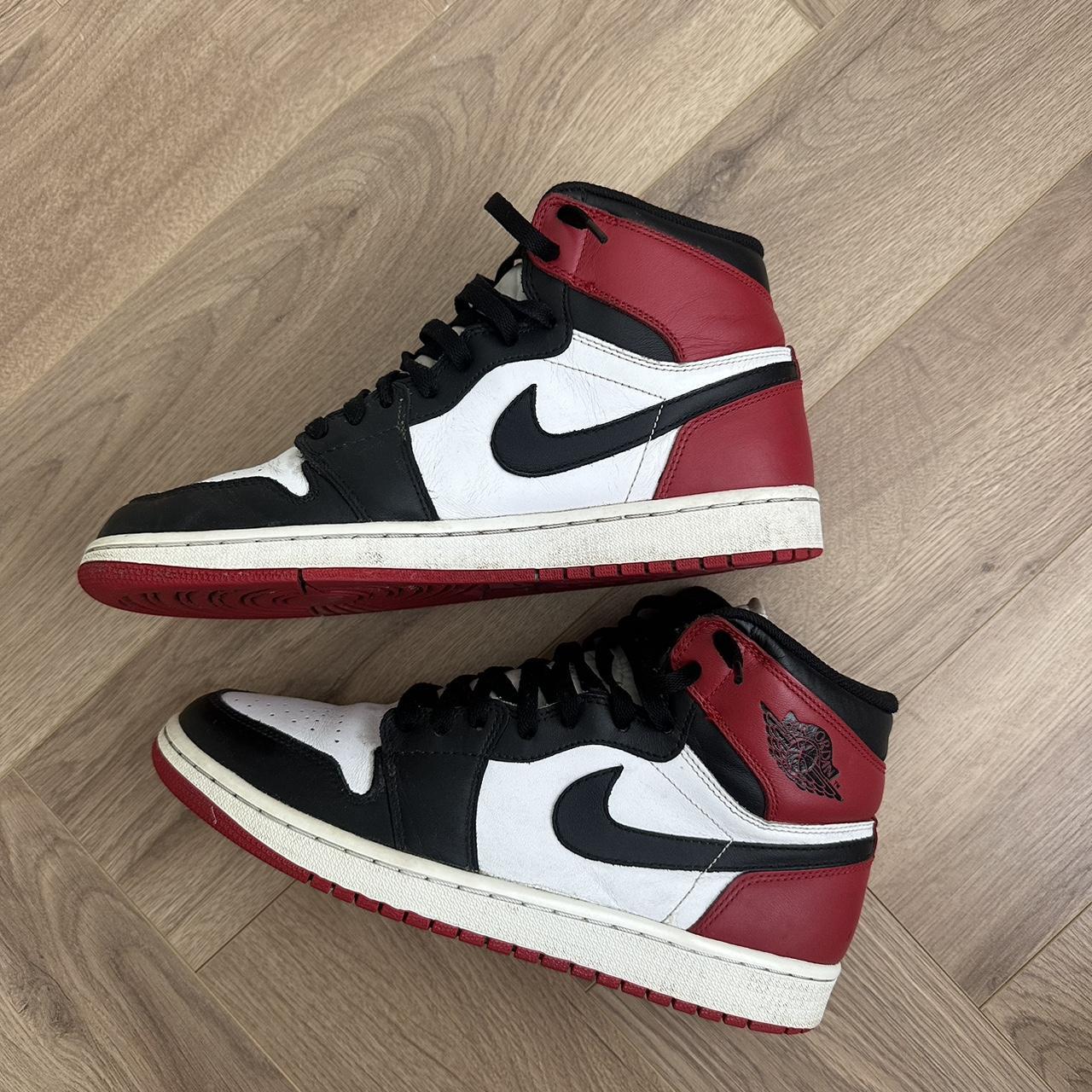 jordan 1 black toe used
