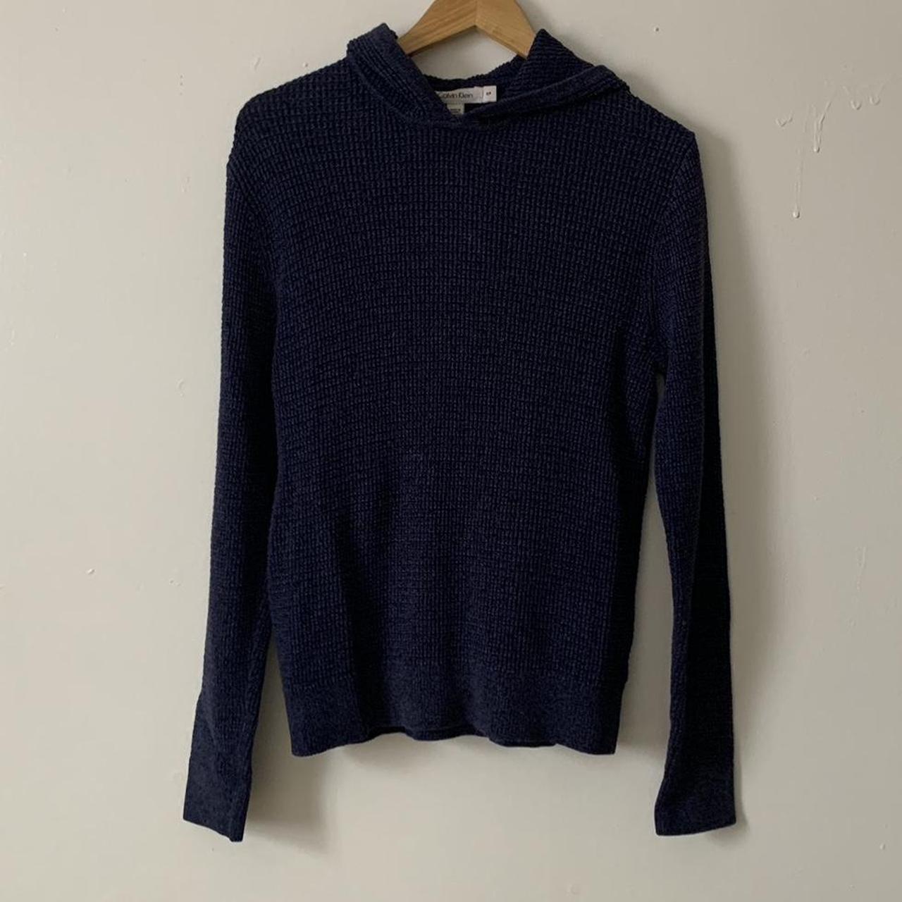 Calvin Klein Men's Blue Jumper | Depop