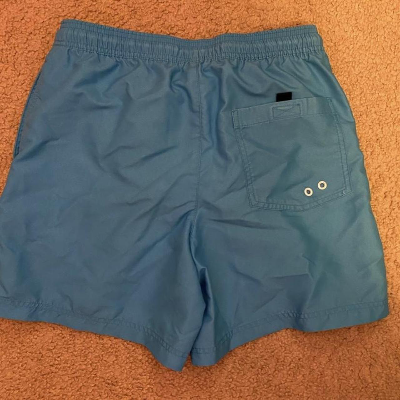 American Eagle Outfitters Men's Blue Swimsuitonepiece Depop