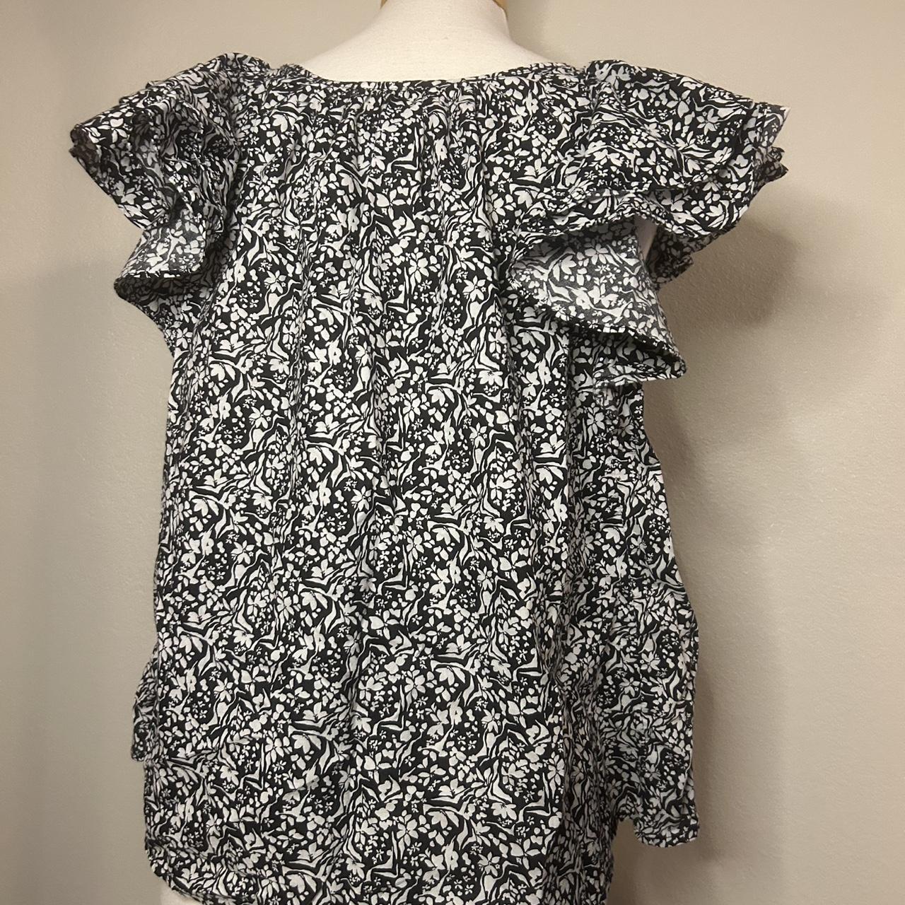 Universal Thread Women's Blouse - Black/Multi - X… - image 3