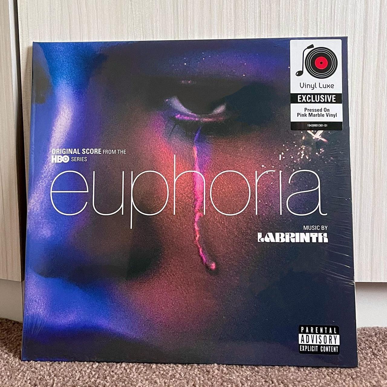 Euphoria Season 1 shops Score Vinyl Luxe Limited addition Pink Marble Vinyl