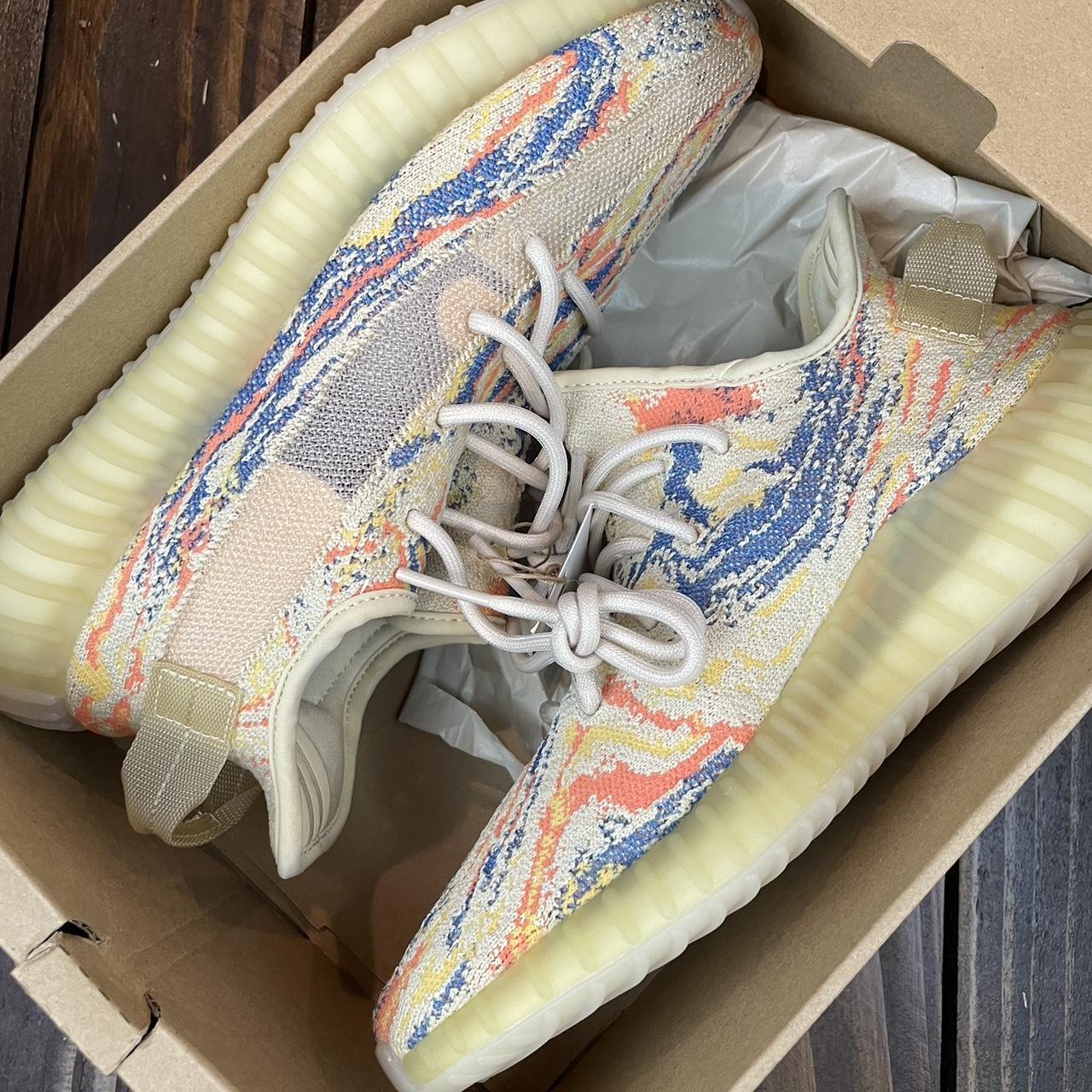 Women's size 8 hot sale in mens yeezy