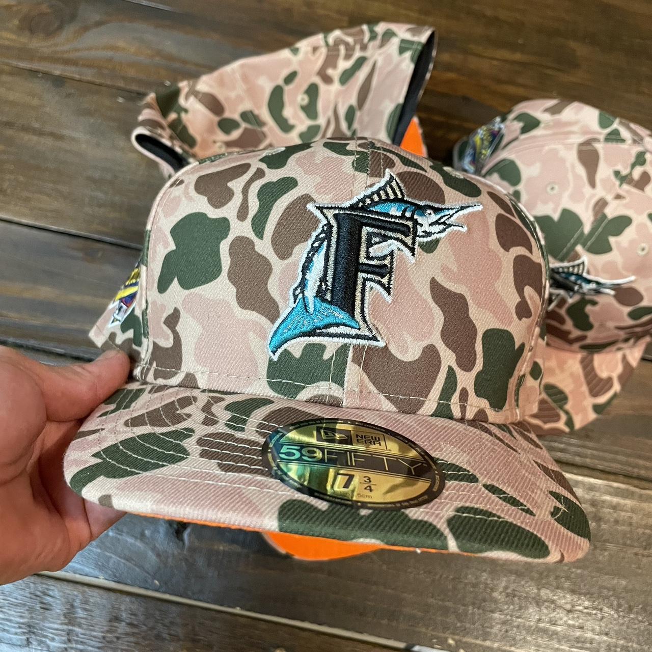 New Era 59FIFTY Duck Camo Miami Marlins Hat - Camo Camo / 7 3/4