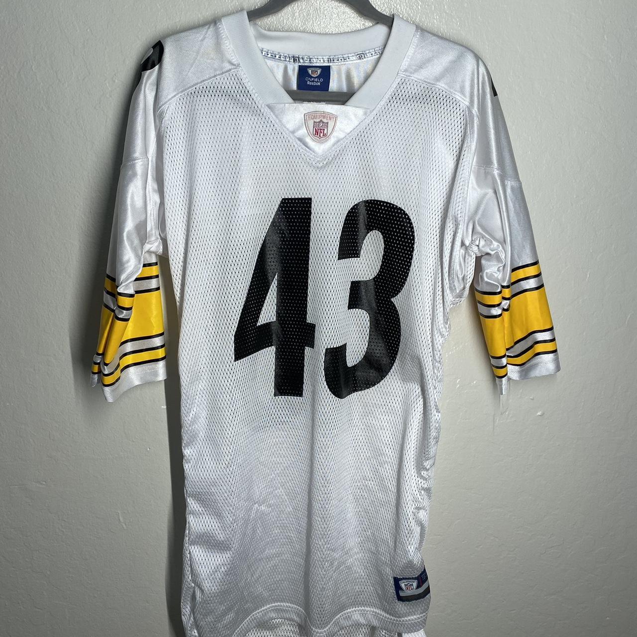 Troy Polamalu Pittsburgh Steelers NFL Reebok - Depop