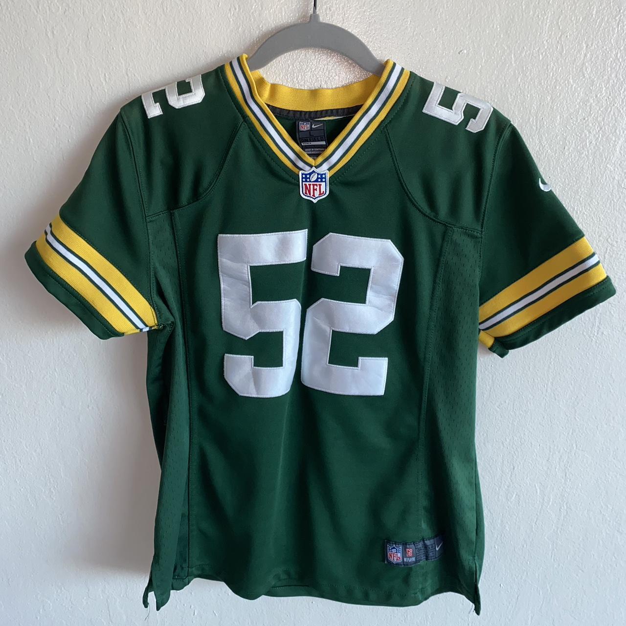 Youth Green Bay Packers Clay Matthews Nike White Game Jersey