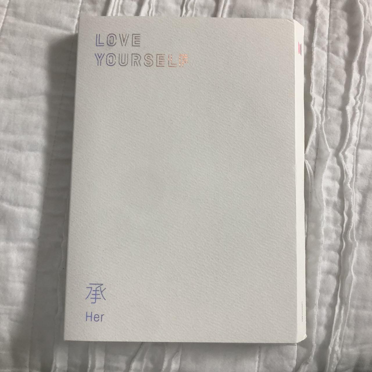 2017 Love Yourself Her BTS Album Version L With CD,... - Depop