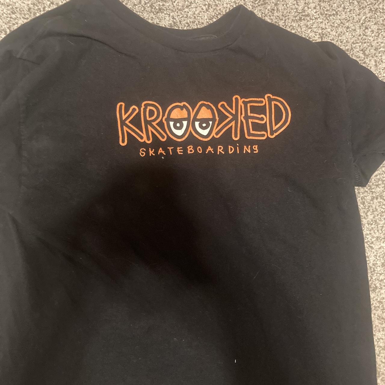 Krooked skateboarding extra large t shirt Depop