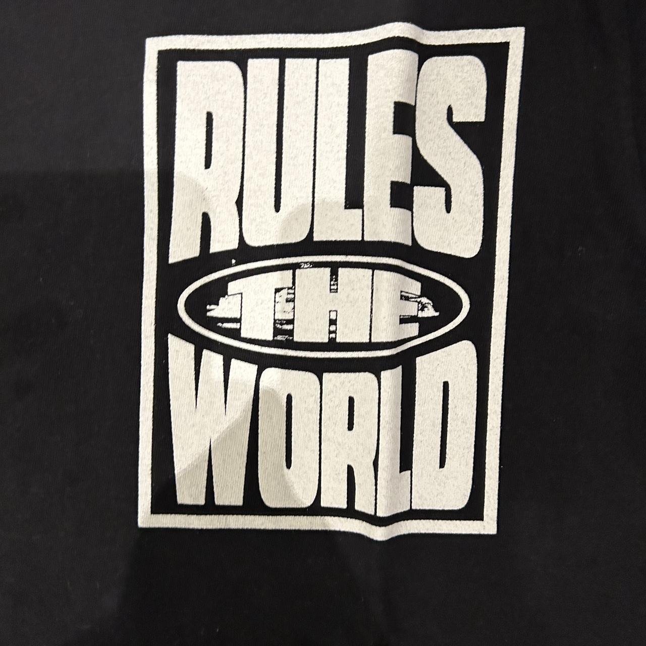 Corteiz Rules The World T Shirt Worn Once Excellent Depop