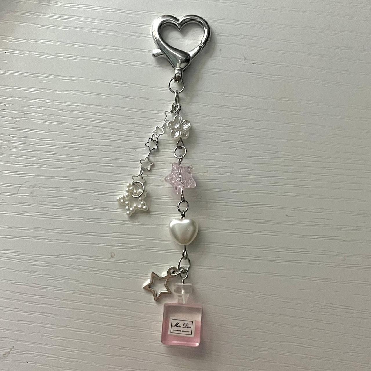 duo miss dior keychain w/ star charms ☆〜 ONLY ONE... - Depop