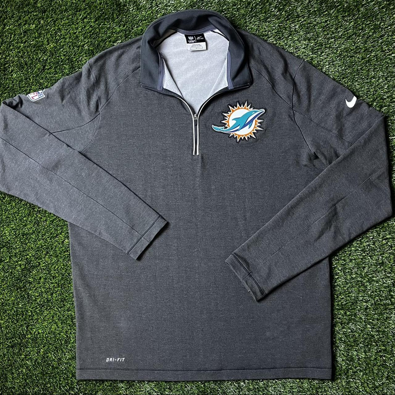 miami dolphins dri fit long sleeve shirt
