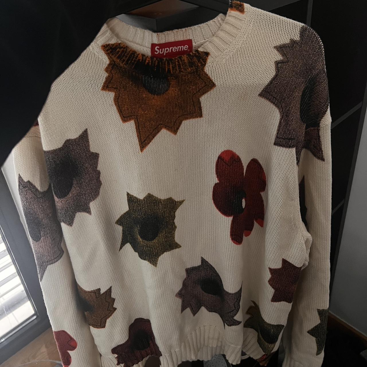 Supreme Nate Lowman Sweater Size: Medium Condition:... - Depop