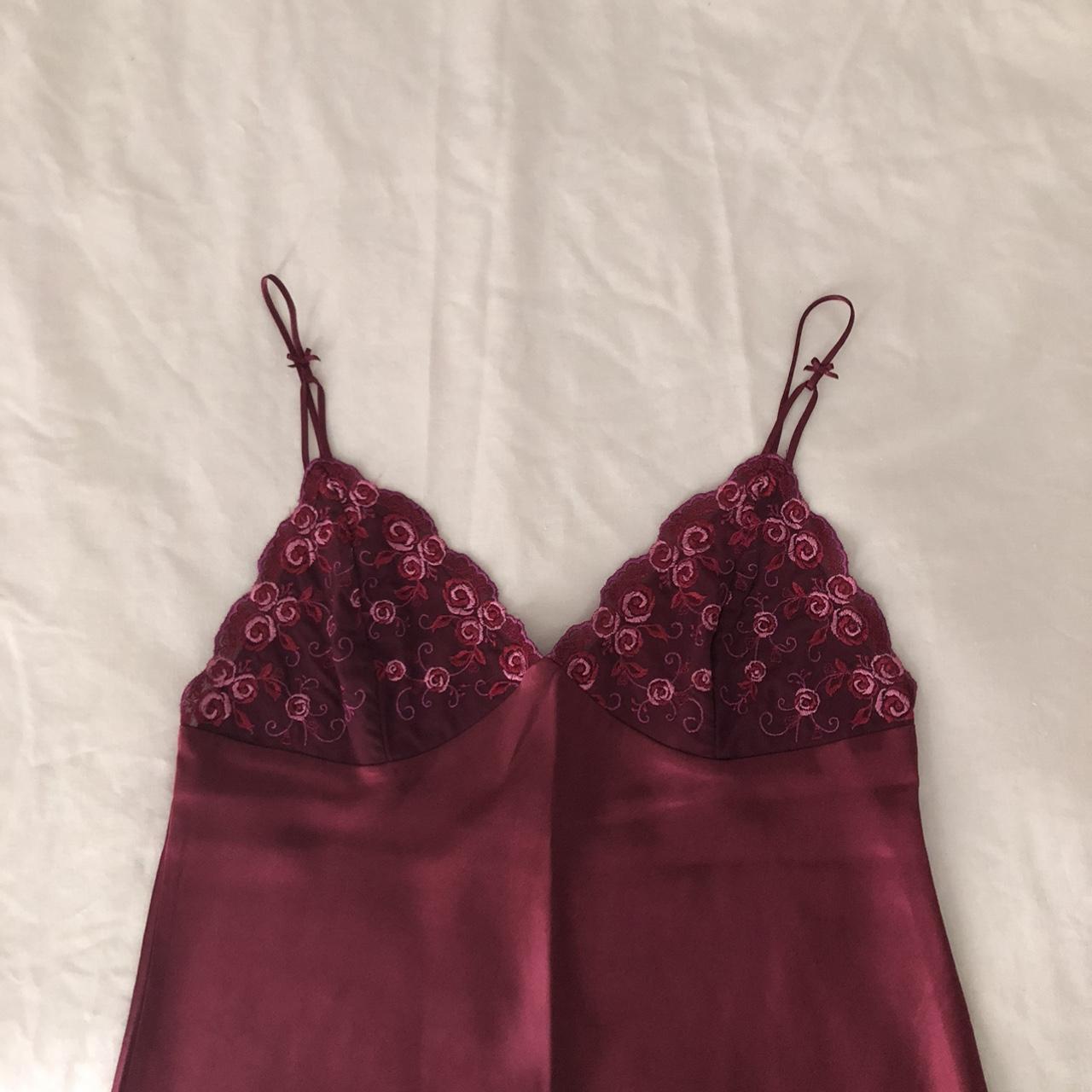 Amazing Debenhams silky long slip dress with... Depop