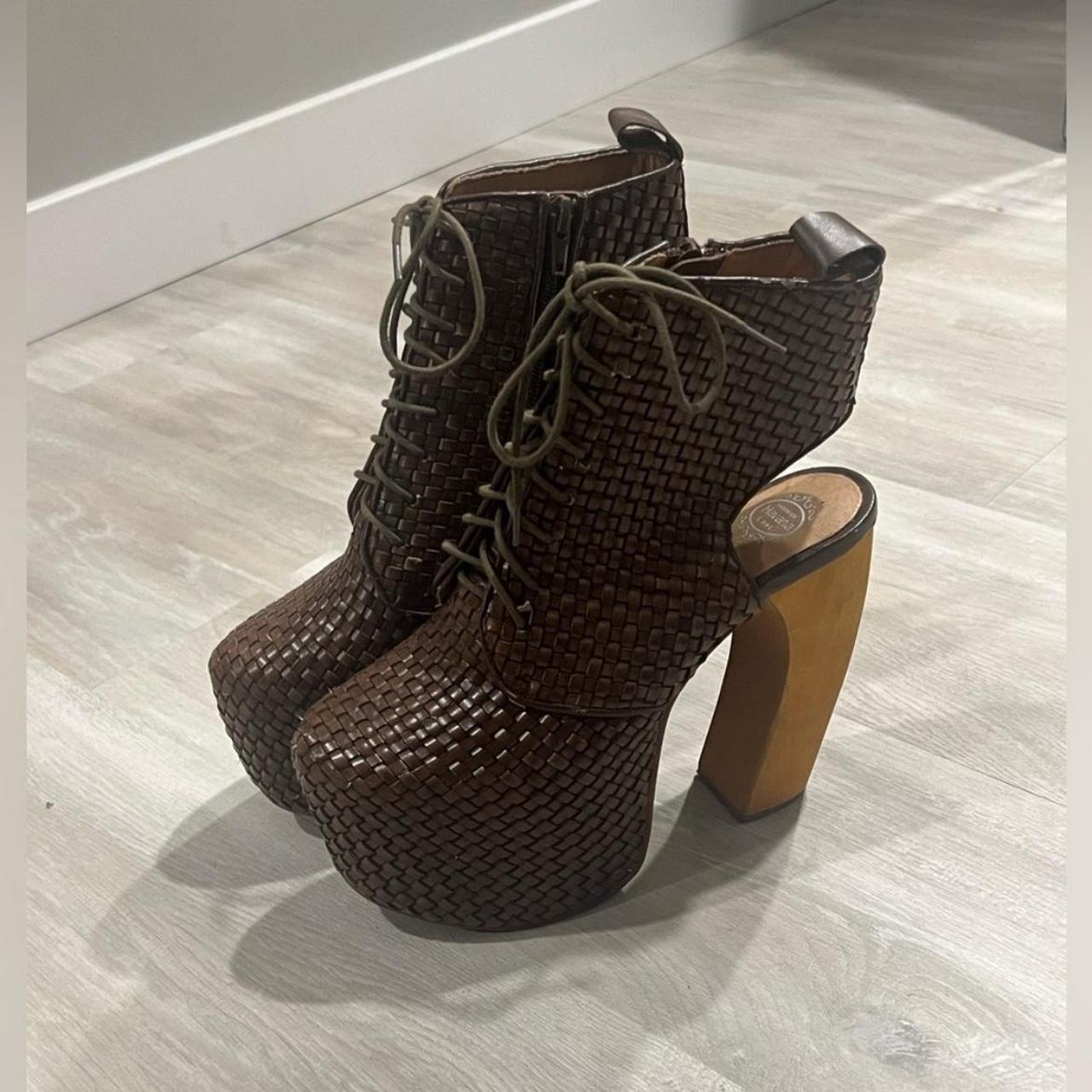 Jeffrey Campbell Women's Platform Boots - Brown -… - image 1