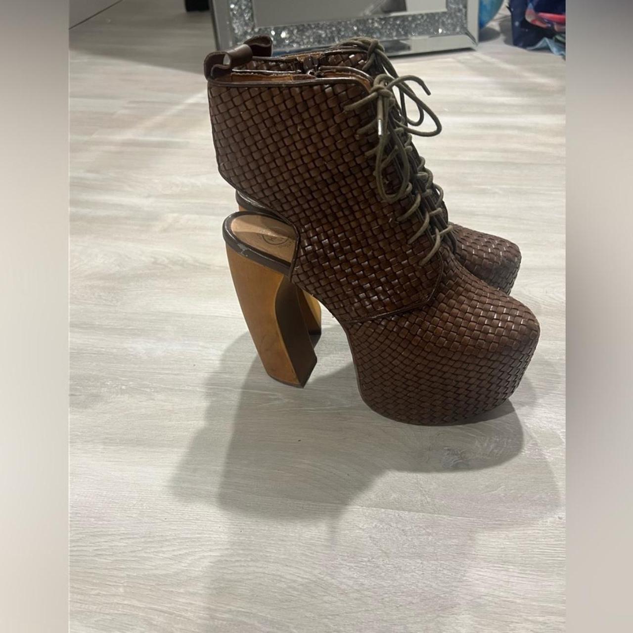 Jeffrey Campbell Women's Platform Boots - Brown -… - image 4