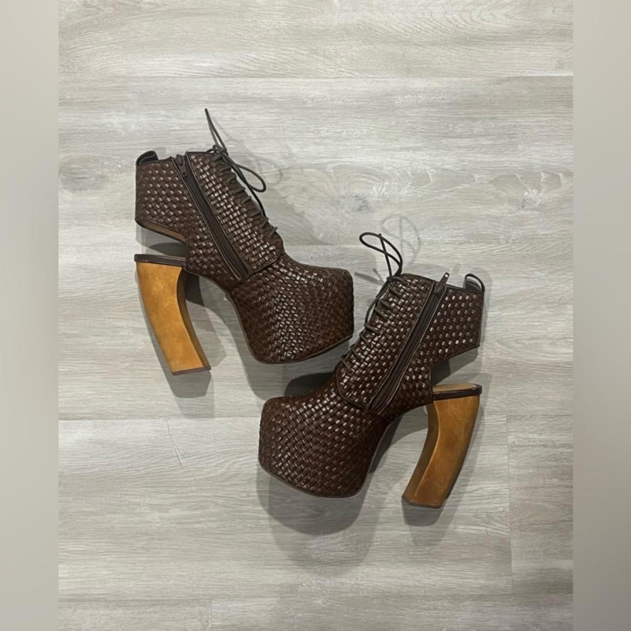 Jeffrey Campbell Women's Platform Boots - Brown -… - image 5