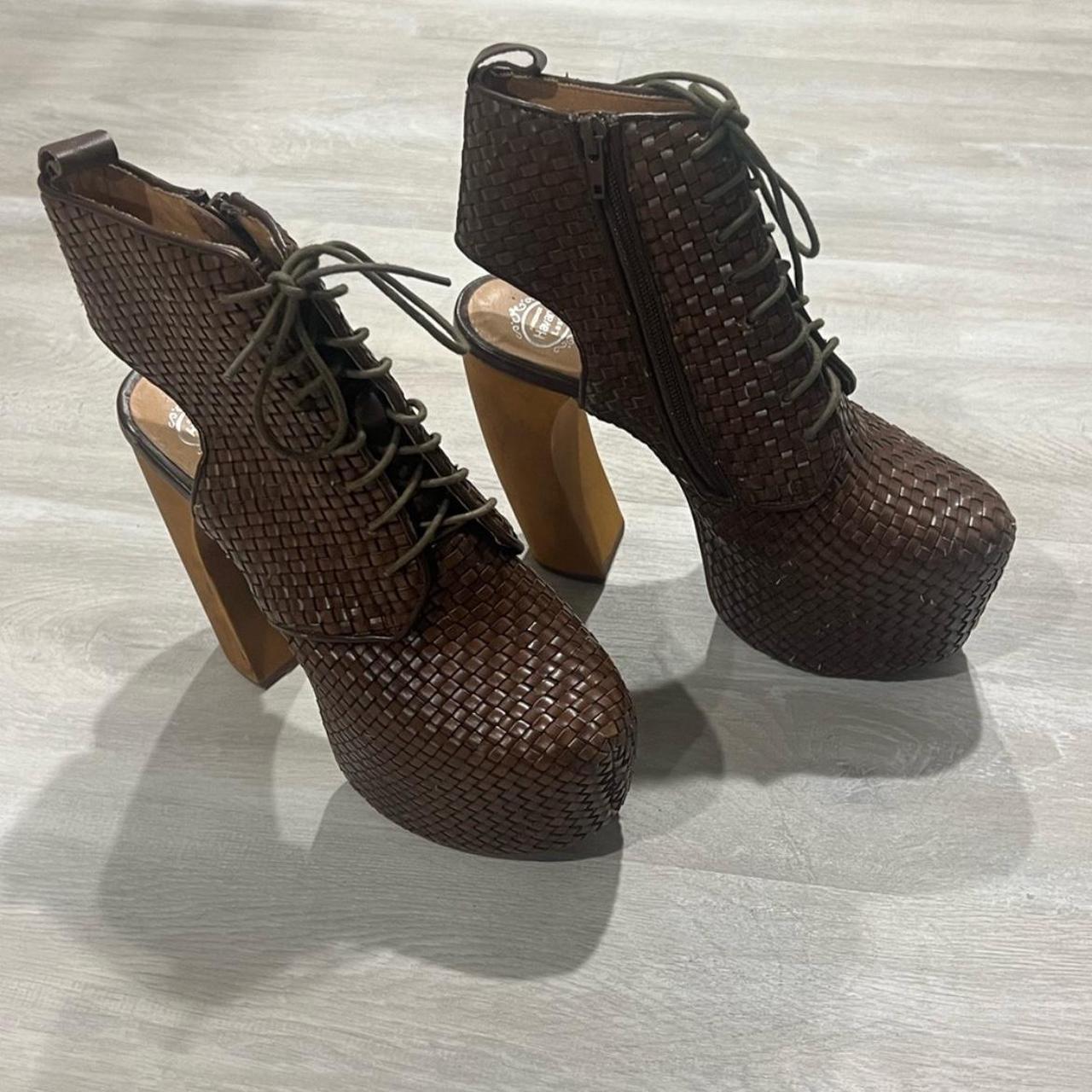 Jeffrey Campbell Women's Platform Boots - Brown -… - image 7