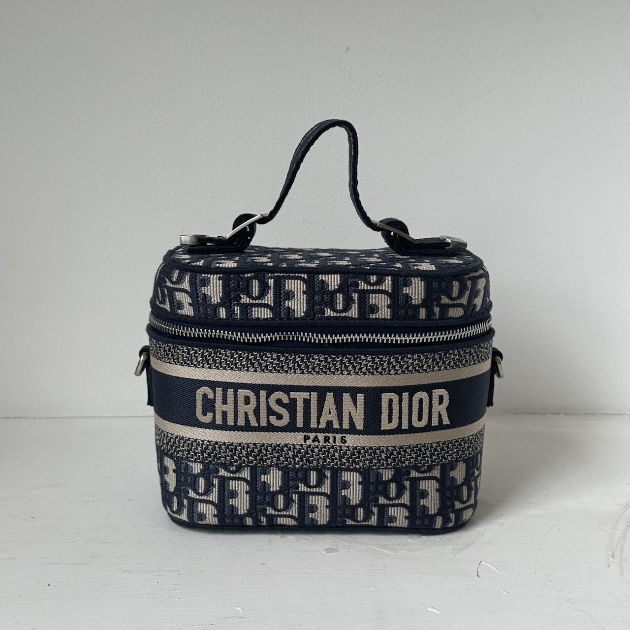 Dior travel vanity Blue oblique motif Two way... Depop