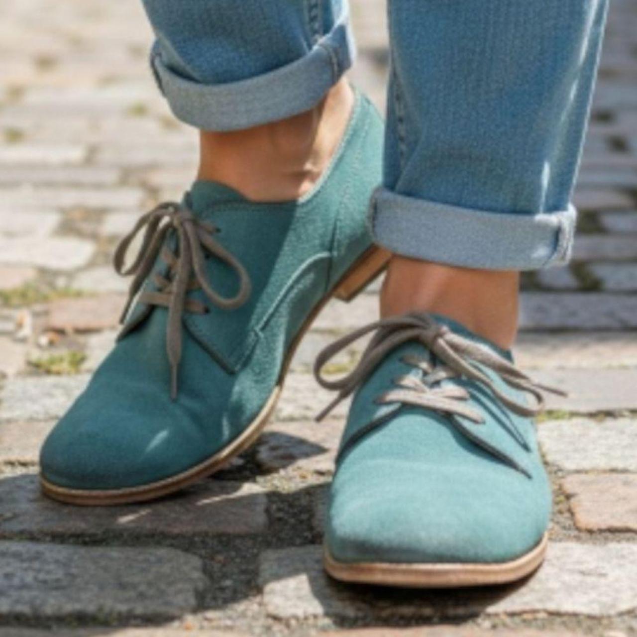 Source Unknown Women's Oxfords - Blue - US 10 – t… - image 1