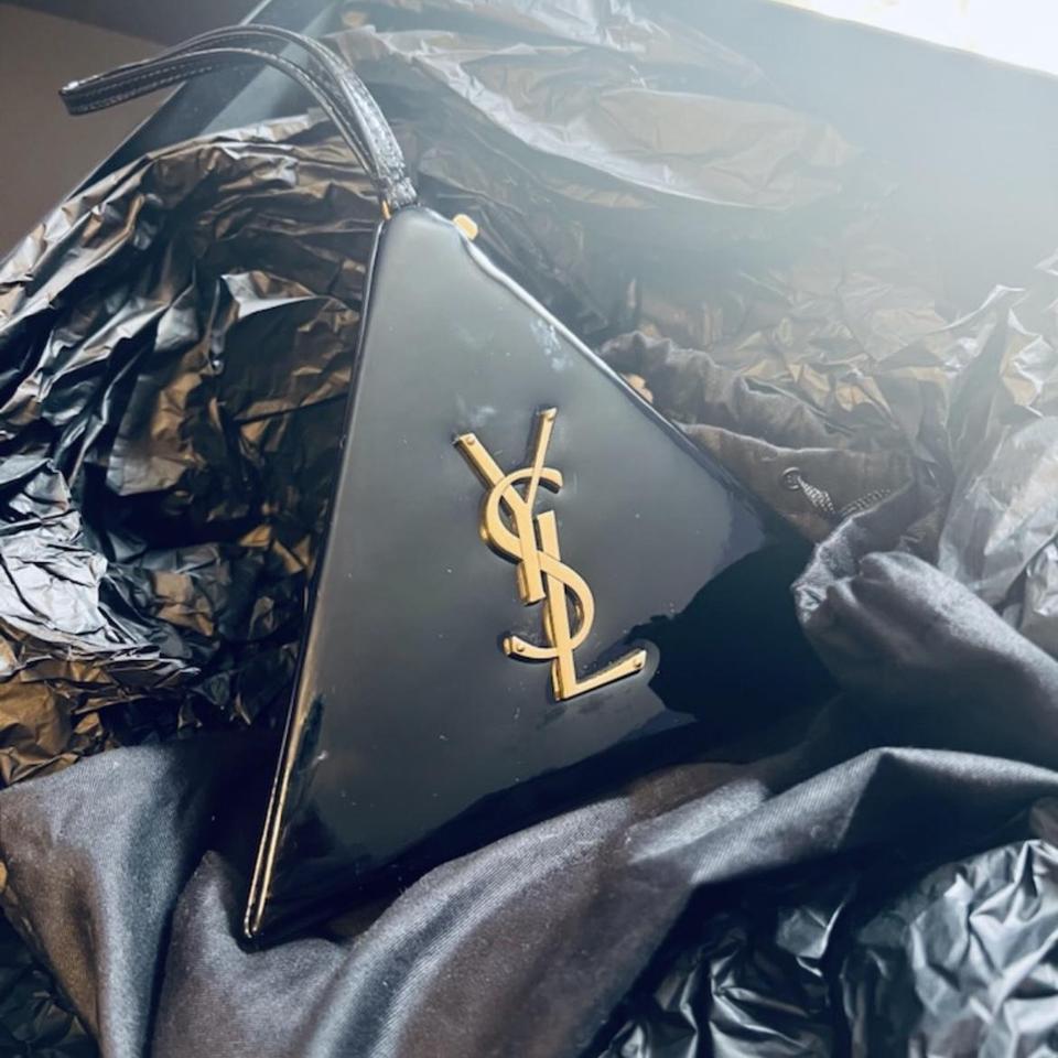 Triangle ysl clearance bag