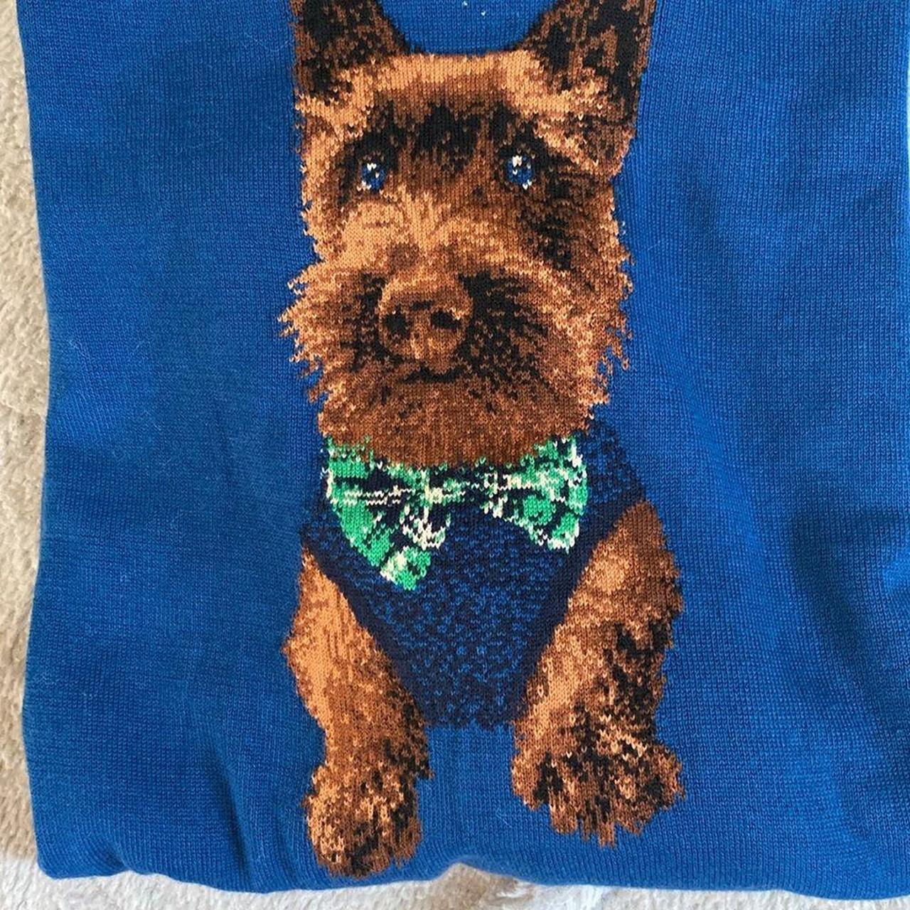 Lands end dog sweater best sale