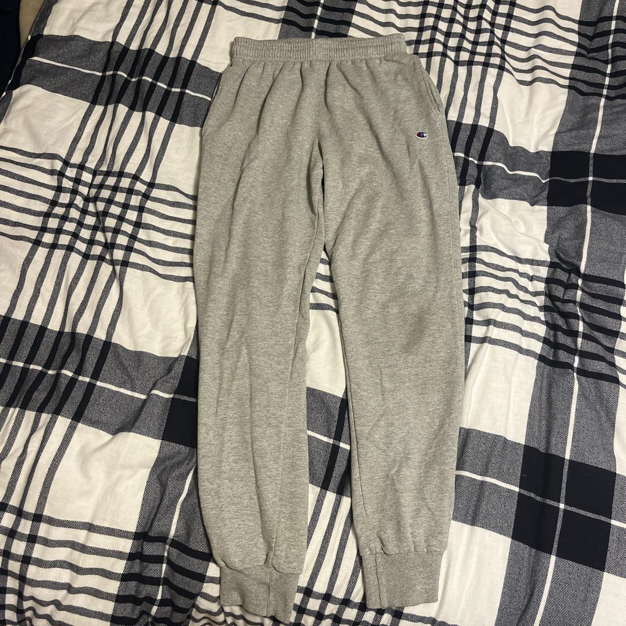 Champion Men's Grey Joggers-tracksuits | Depop