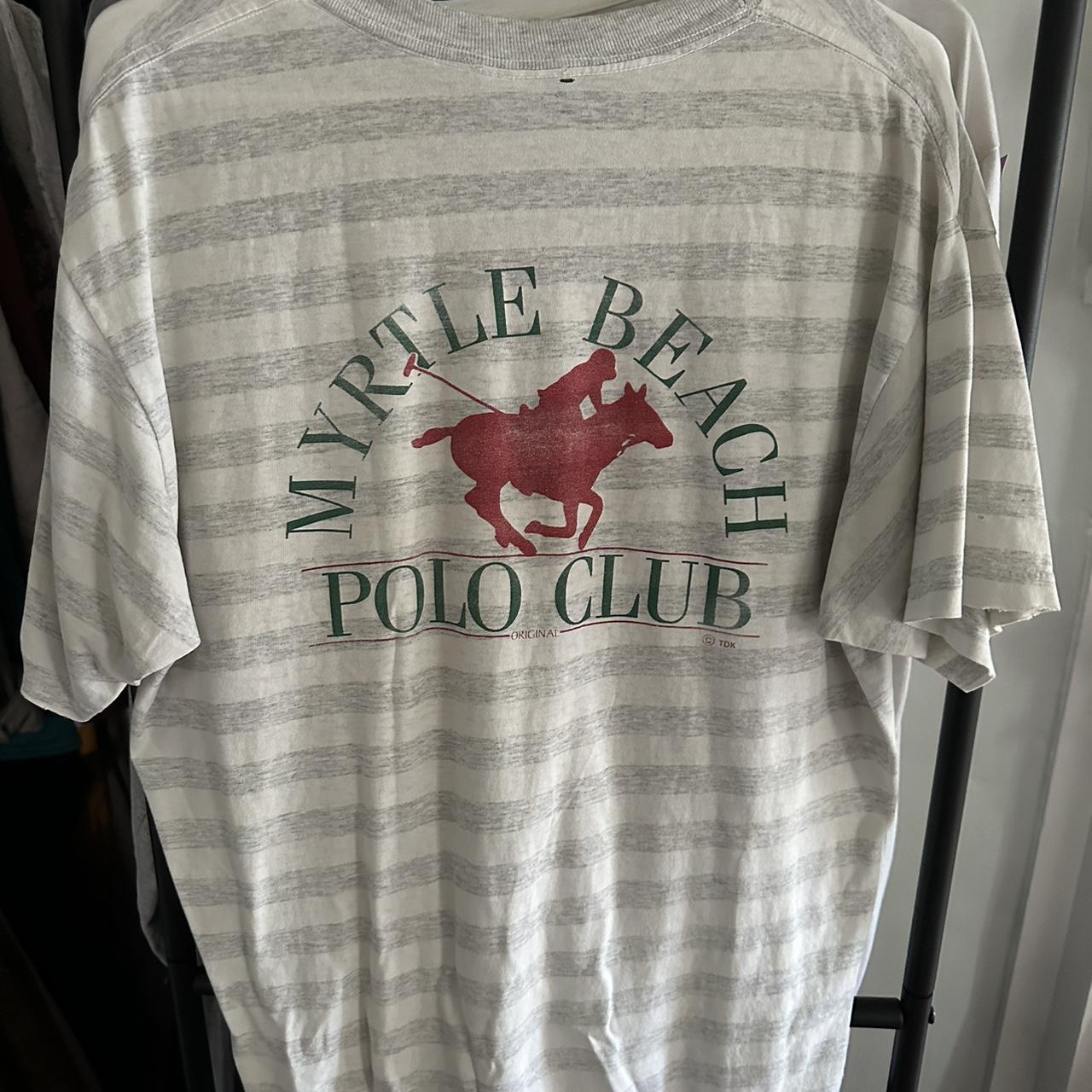 Ralph Lauren Polo Club Grey T-Shirt