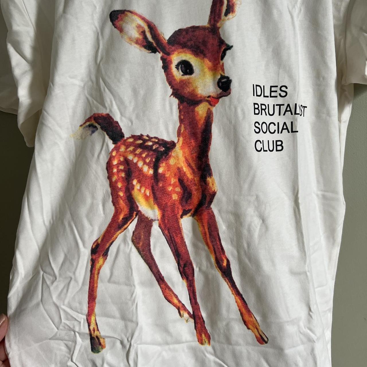 IDLES Social Club Bambi tshirt size small. New.... - Depop